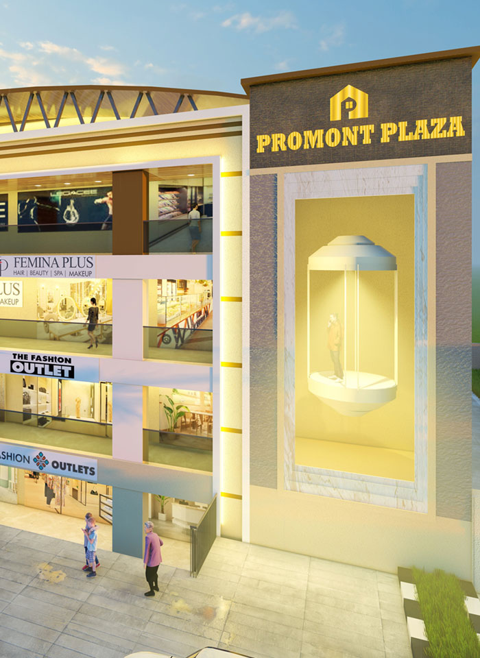 The promont plaza frame