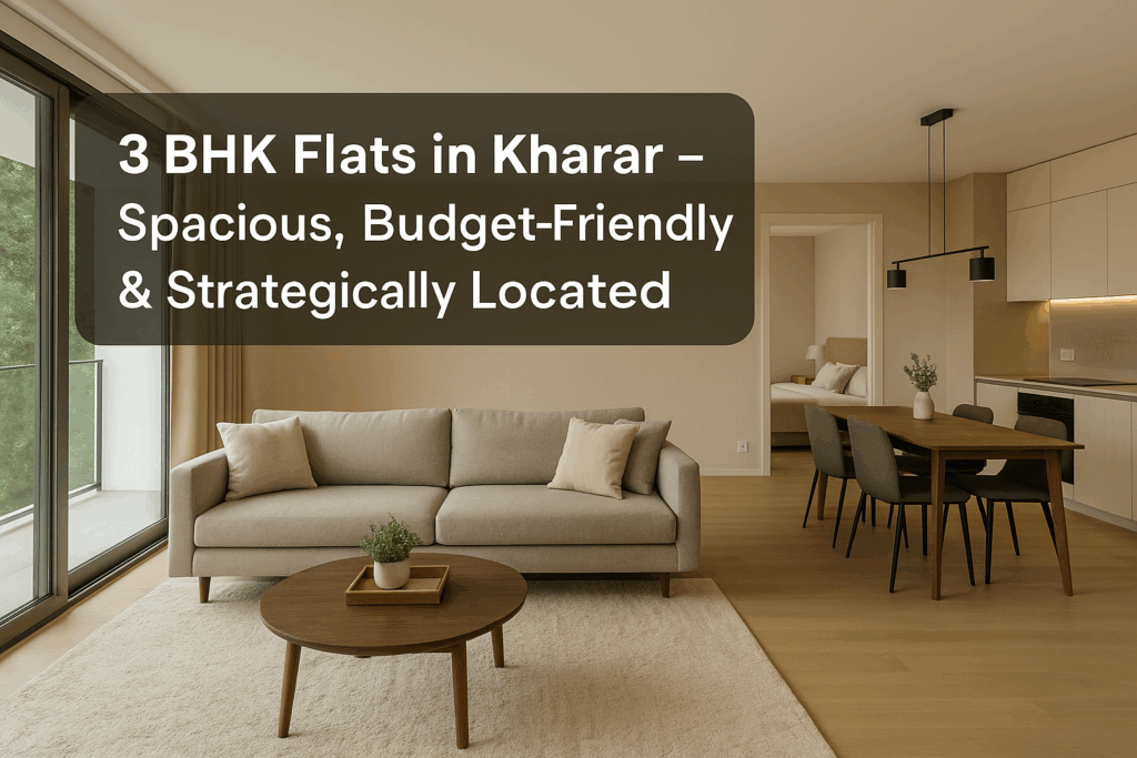 3 bhk flats in kharar